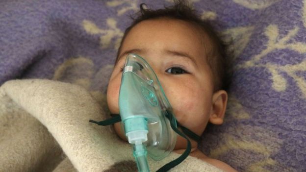 Syria conflict: ‘Chemical attack’ in Idlib kills 58