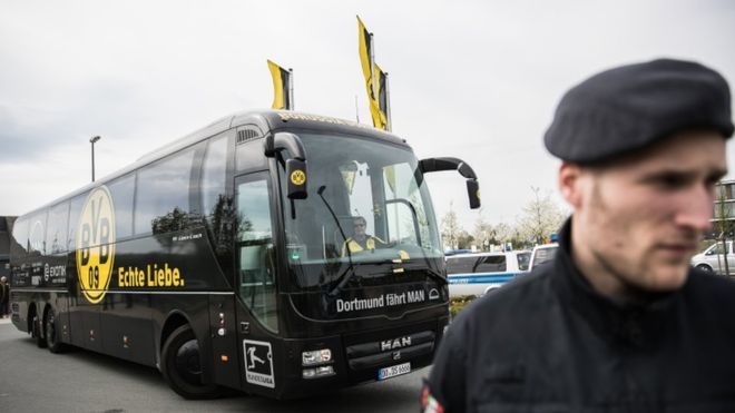 Borussia Dortmund attack: Islamist suspect held