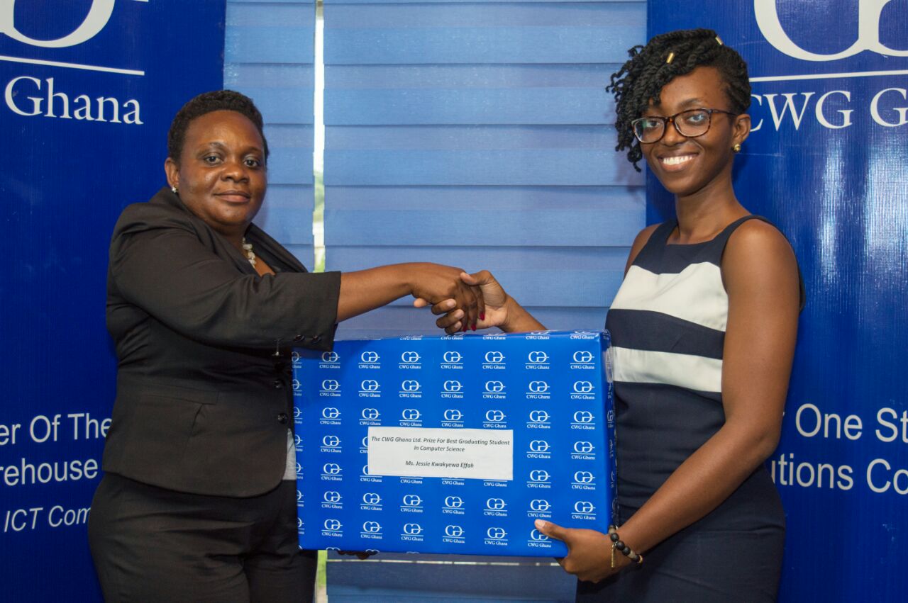 CWG Ghana awards UG’s best graduating student in Computer Science
