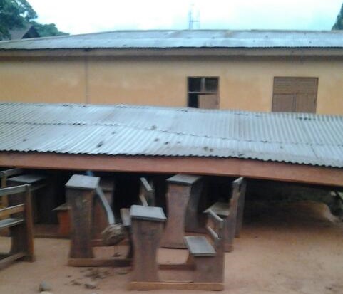 Collapsed school building injures 5 at Nkurankan 