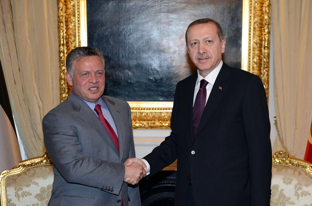 Jordan’s king accuses Turkey of sending terrorists to Europe