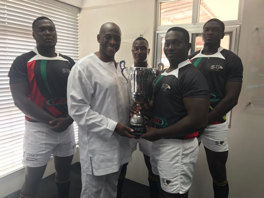 Ghana Rugby kit arrives ahead of Rugby Africa Regional Challenge Tournament