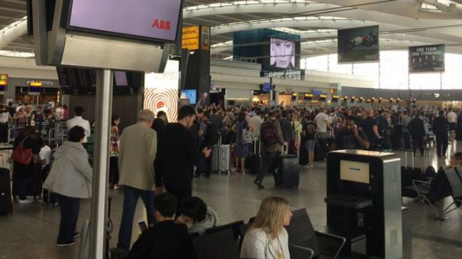 British Airways flights cancelled amid IT crash