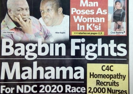 Newspaper headlines: Wednesday, May 3, 2017