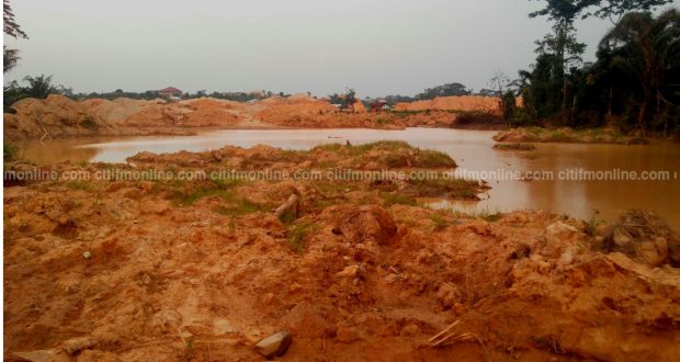 4 arrested for mining in Birim River at Kade