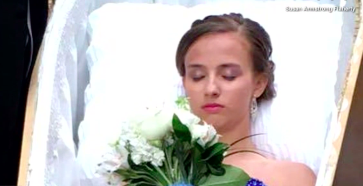 ‘Attention seeking’ teen shows up to prom in a coffin