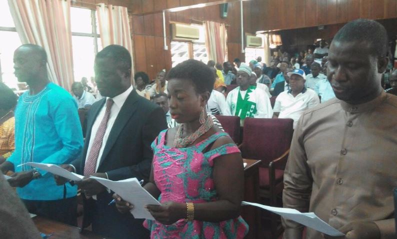 Ashanti Region: Nine MMDCEs sworn in