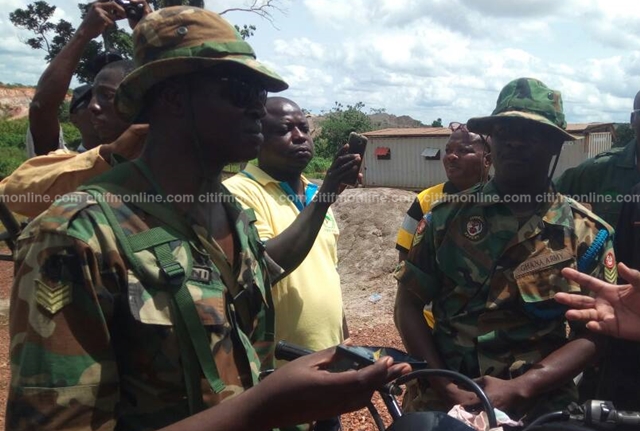 Our personnel were at mining site legally – Armed Forces