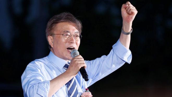 South Korea presidency ‘won by liberal Moon Jae-in’