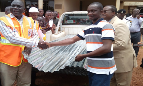 Techiman: MP donates to storm victims, appeals for more aid