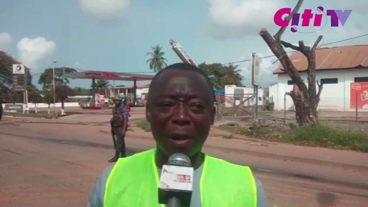 WATCH: The moments right before the Takoradi gas explosion