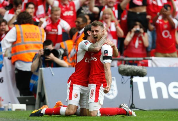 Arsenal 2-1 Chelsea: Ramsey header hands Gunners FA Cup glory