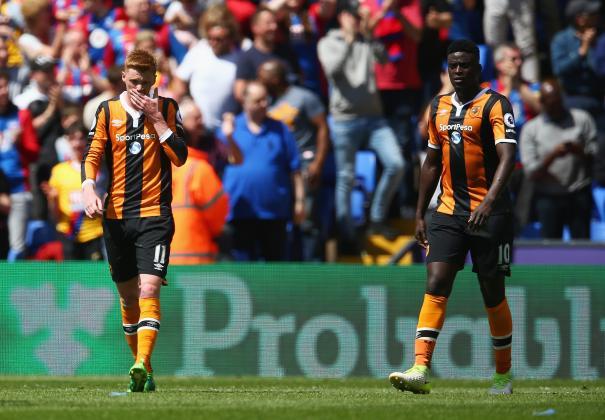Crystal Palace 4-0 Hull City: Tigers relegated after thrashing