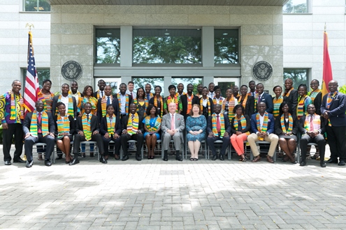 40 Ghanaians leave for 2017 YALI programme in US