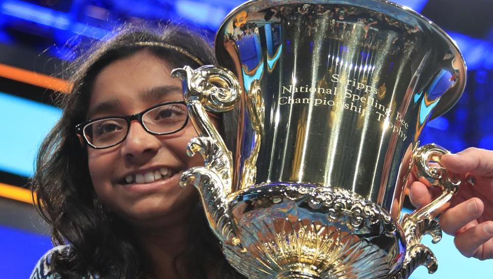 Ananya Vinay, 12, wins US spelling bee with ‘marocain’