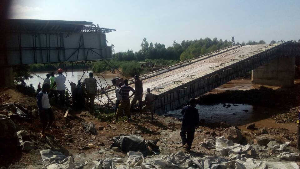 Kenya: Chinese-built bridge collapses two weeks after Presidential inspection