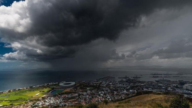 Cape Town storm: Five killed as drought ends