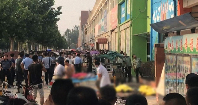 Blast outside Chinese kindergarten was bomb attack-  – Police