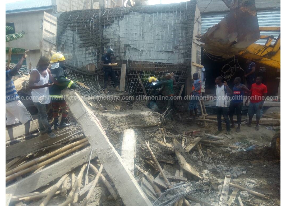 3 trapped in collapsed building at Okpoigonno