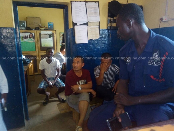 3 Chinese, Ghanaian arrested for flouting mining ban near Kyebi