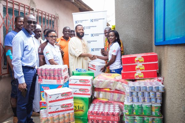 Karpowership Ghana makes donation to Muslim households