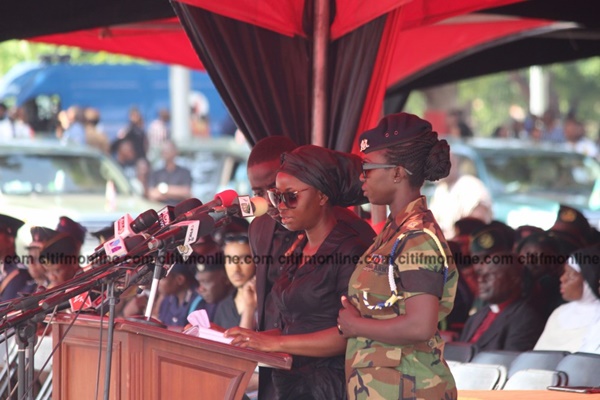‘It’s fine, I will manage’ – Tribute from Major Mahama’s widow