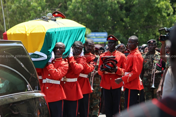 Major Maxwell Mahama laid to rest