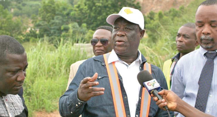 Minister directs demolition of illegal houses, structures on Weija Hills