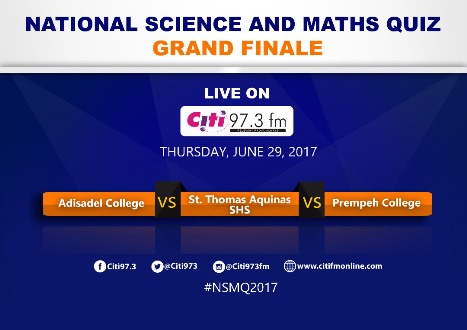 #NSMQ2017: Prempeh, Adisadel and Aquinas battle in grand finale today