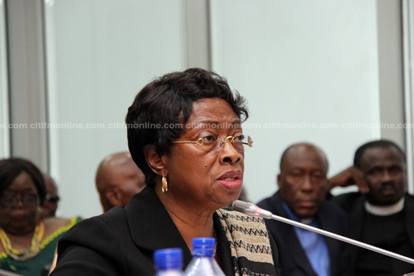 Sophia Akuffo ‘swerves’ Montie 3 question during vetting