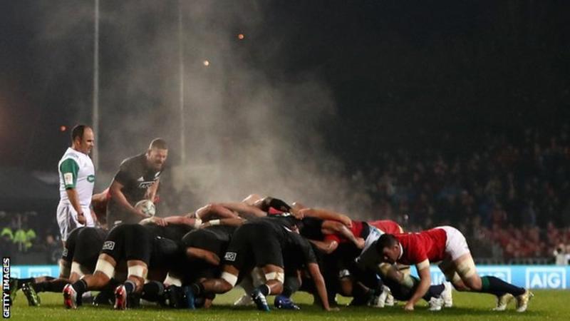 British and Irish Lions power to win against the Maori All Blacks