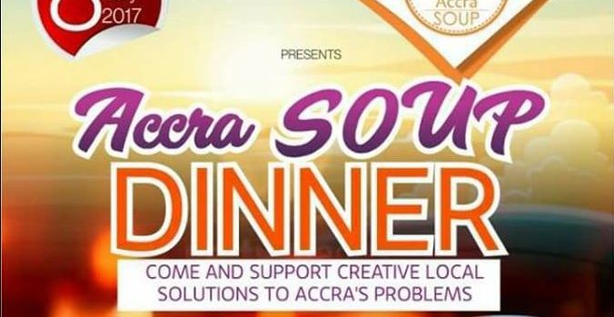 6th Accra Soup crowdfunding dinner comes off today