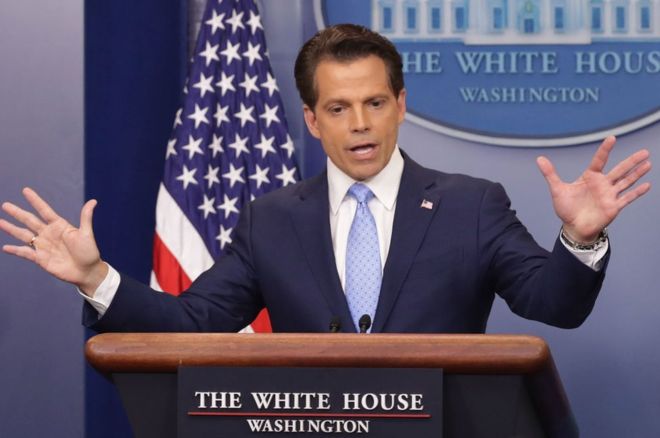 Anthony Scaramucci out as Trump media chief