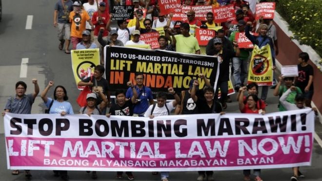 Philippines Duterte: Martial law extended in Mindanao