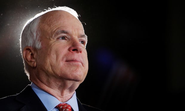John McCain diagnosed with brain cancer – Spokesperson