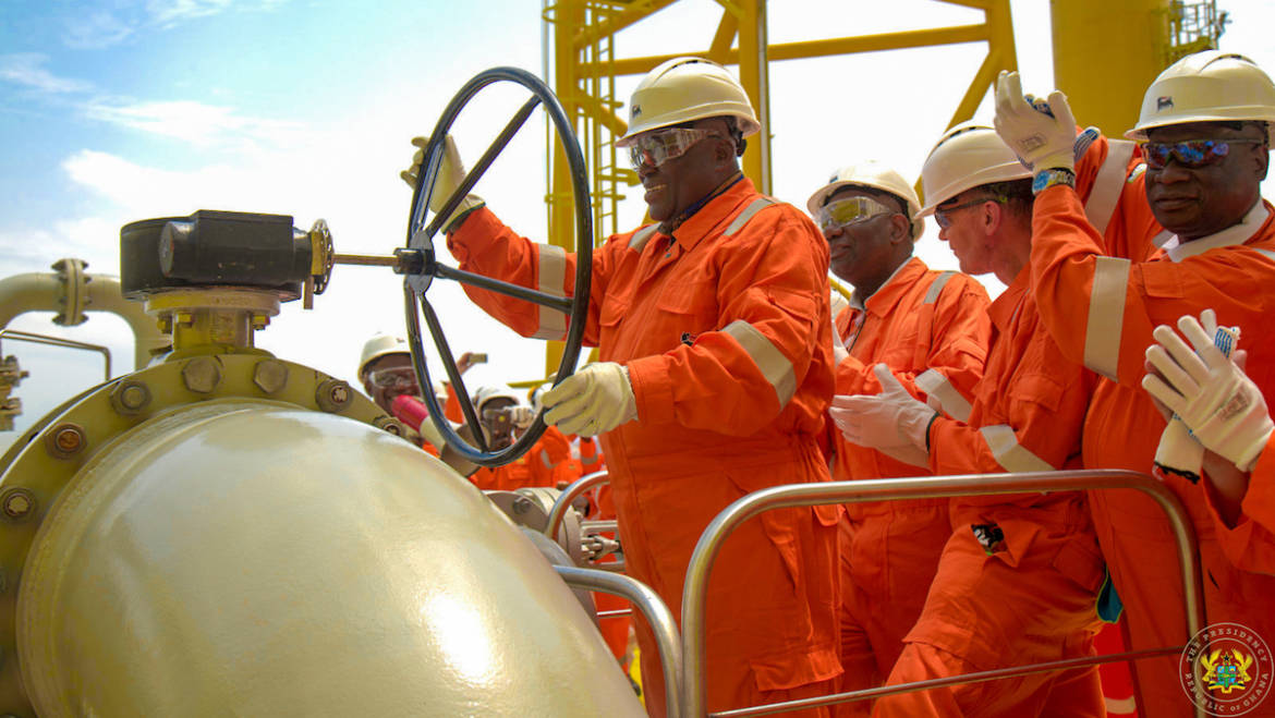 First oil flows from Sankofa Gye Nyame oilfields