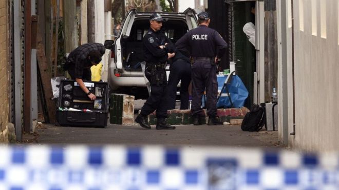 Sydney homes searched over ‘plane bomb plot’