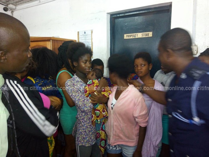 17 suspected prostitutes arrested at Circle