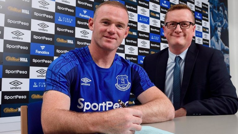 Wayne Rooney seals return to Everton