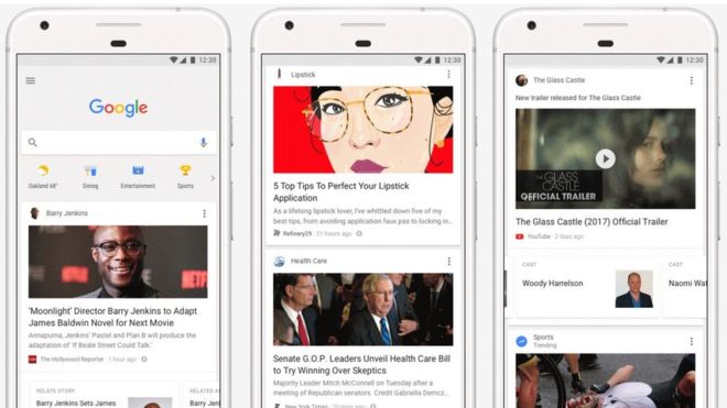 Google to add ‘news feed’ to website and app