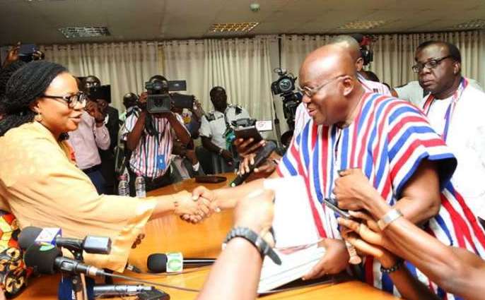 Confirmed: Akufo-Addo receives petition against Charlotte Osei