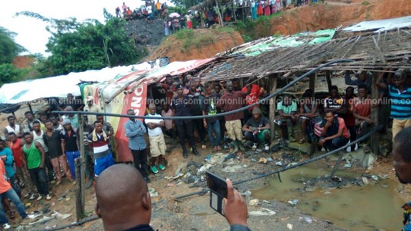 Prestea collapsed pit: 22 trapped victims given mass burial