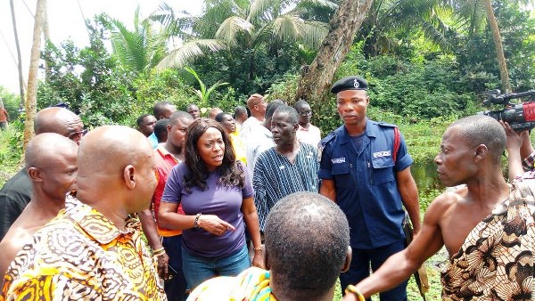 Catherine Afeku’s four-day tour to Western Region in pictures