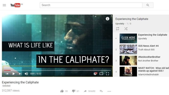 YouTube to redirect searches for IS videos