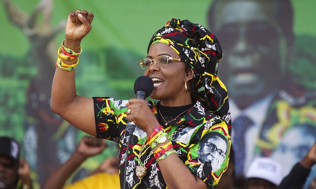 Mugabe’s wife accused of attacking woman ‘staying with’ her sons