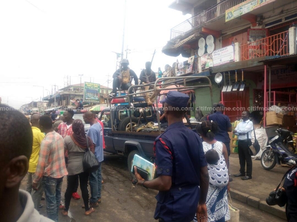 Kumasi: Police secure Alabar lorry station to curb clashes