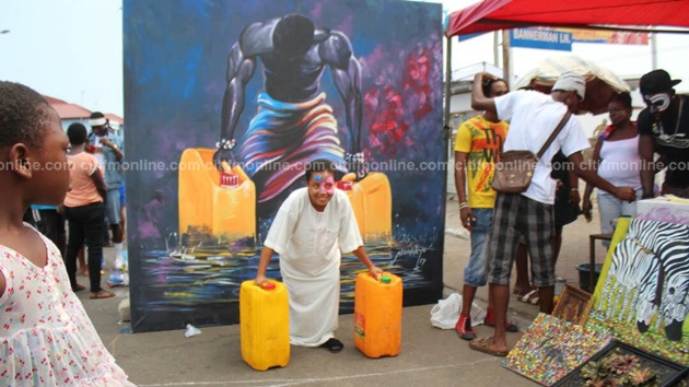 Chale Wote: Artist urges men to help at home