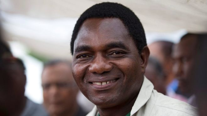 Zambia opposition leader Hakainde Hichilema released