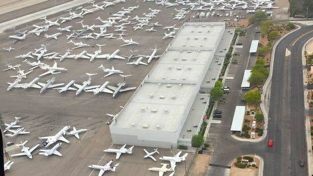 Mayweather vs. McGregor: Space for private jet parking all booked