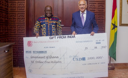 Akufo-Addo gets $1m India money to renovate Flagstaff House